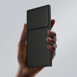 Nillkin CamShield S Case Samsung Galaxy S23 Ultra Armored Cover Camera Protector Grøn