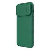 Nillkin CamShield S Case iPhone 14 Pro Max Armored Cover Camera Protector Grøn