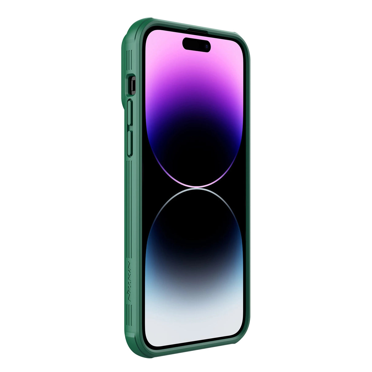 Nillkin CamShield S Case iPhone 14 Pro Max Armored Cover Camera Protector Grøn