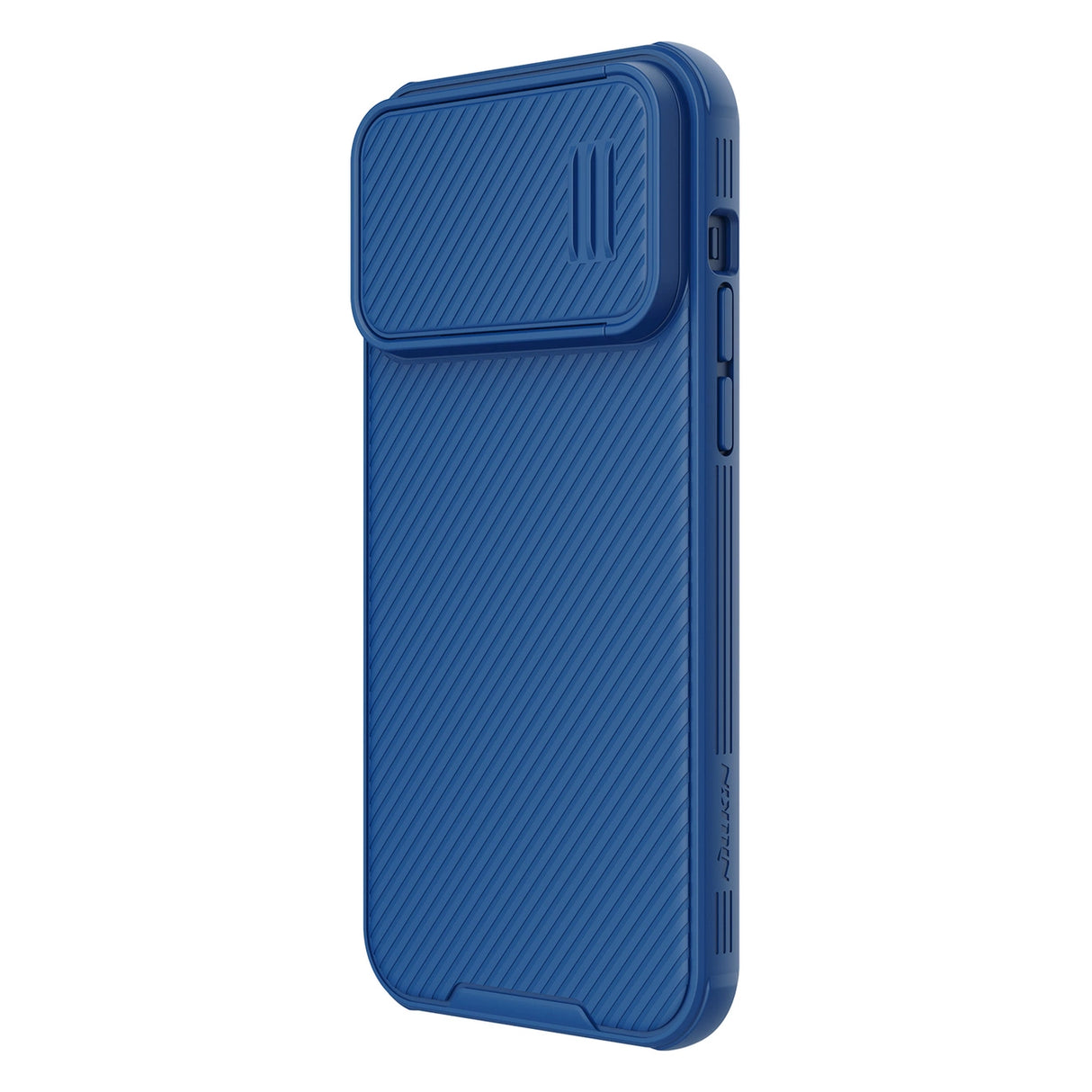 Nillkin CamShield S Case iPhone 14 Pro Max Armored Cover Camera Protector Blå