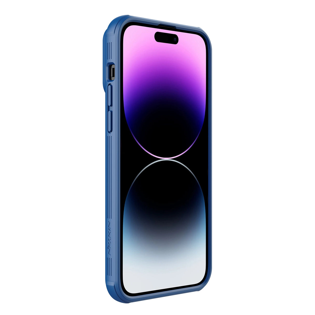 Nillkin CamShield S Case iPhone 14 Pro Max Armored Cover Camera Protector Blå