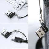 Ugreen US280 50568 USB-C 3.1 (kvindelig) / USB-A 2.0 (mandlig) adapter - sort