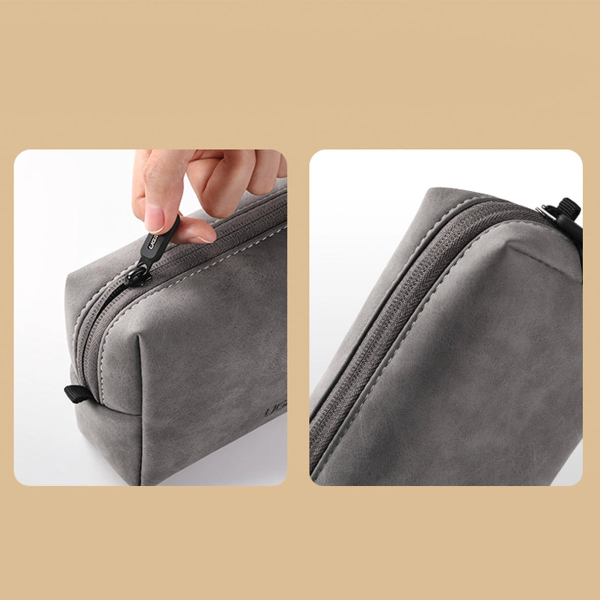 Ugreen case bag multifunktionel organisator til tilbehør grå (LP285)