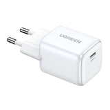 GaN USB C 30W PD Ugreen Nexode Mini hurtigoplader - hvid