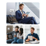 Ugreen Nexode mini CD318 15324 GaN 20W USB-C PD 3.0 / QC 4.0 netværksoplader - hvid