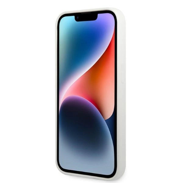 Karl Lagerfeld KLHMP14XSNCHBCH iPhone 14 Pro Max 6.7" Hardcase hvid/hvid Silicone Choupette MagSafe