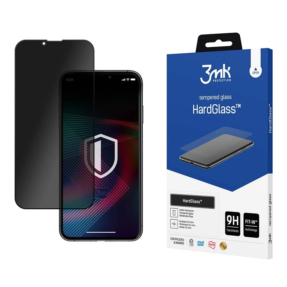 Apple iPhone 13/13 Pro/14 - 3mk HardGlass Max PrivacyTM