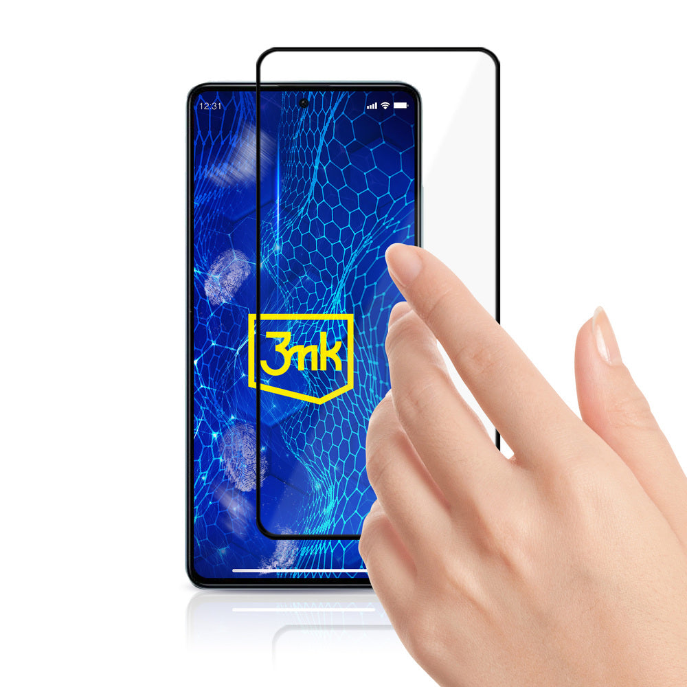 Hærdet glas til Xiaomi Redmi Note 12 Pro 9H fra 3mk HardGlass Lite-serien