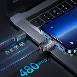Joyroom A4 USB-C / Lightning Cable 20W 1.2m with display - black