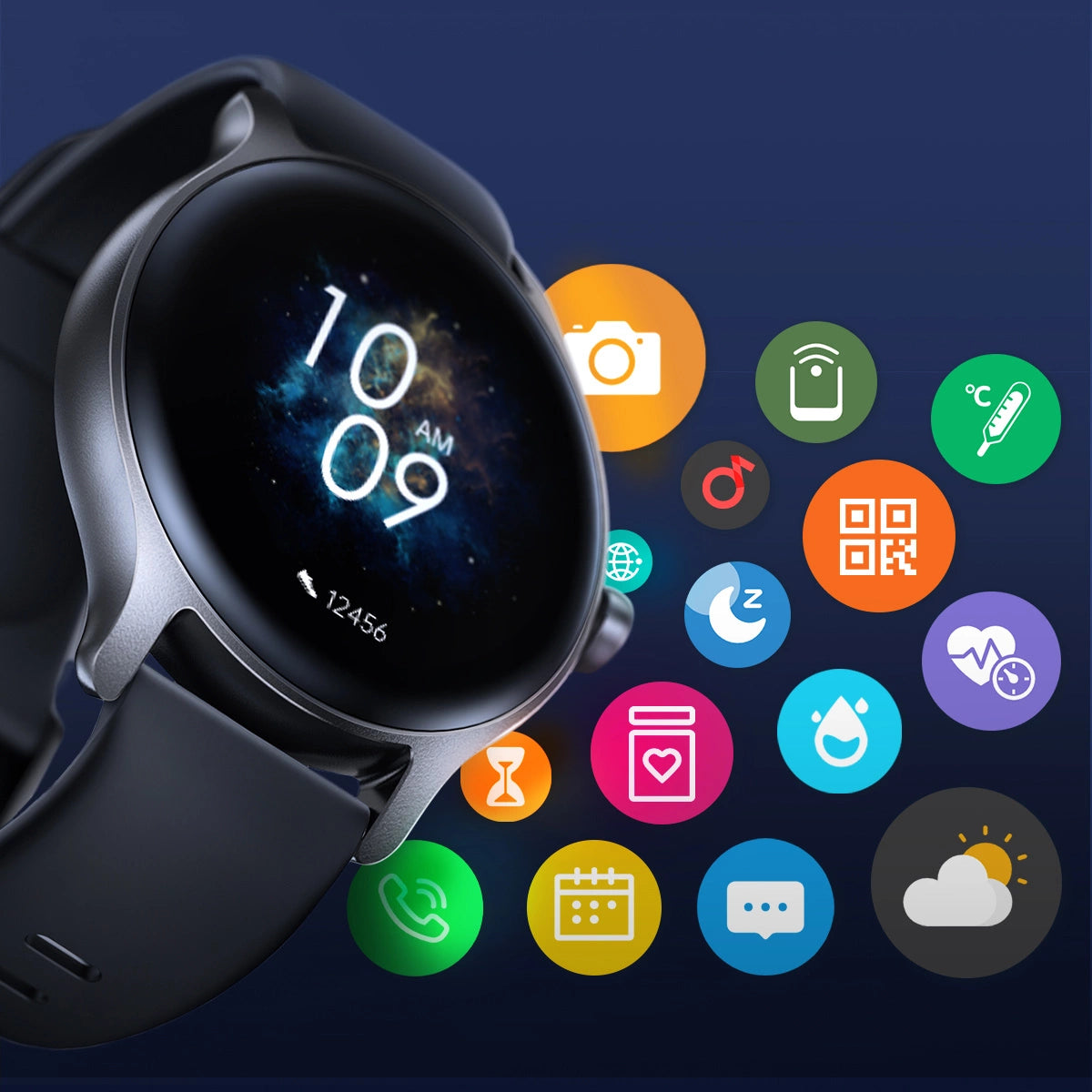 Joyroom Classis Series JR-FC1 smartwatch med opkaldsbesvarelsesfunktion / IP68-beskyttelse - grå