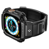 Spigen Rugged Armor Pro Apple Watch Ultra (49mm) Strap Case - sort