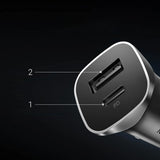 Ugreen CD130 USB-A / USB-C 30W Biloplader - Grå