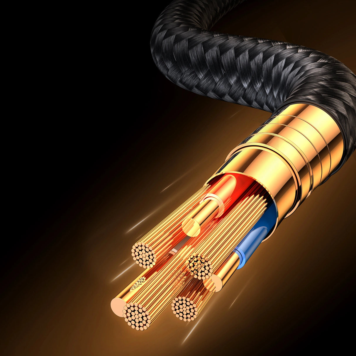 Joyroom Gaming Cable S-CC100A6 USB-C (vinklet) / USB-C (ret) 100W 1,2m - sort