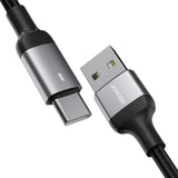 Joyroom Extraordinary Series A10 USB-A / USB-C 3A Kabel 1,2 m - sort