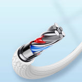 Joyroom Extraordinary Series A10 USB-A / Lightning 2.4A kabel 1,2 m - hvid