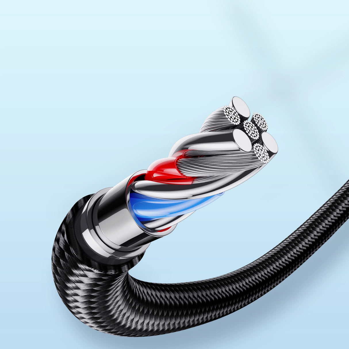 Joyroom Extraordinary Series A10 USB-A / Lightning 2.4A Kabel 1,2 m - sort