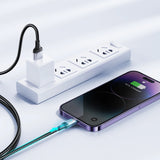 Joyroom Extraordinary Series A10 USB-A / Lightning 2.4A Kabel 1,2 m - sort