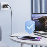 Joyroom Surpass Series A11 Lightning / USB-C 20W 1,2 m kabel - sort