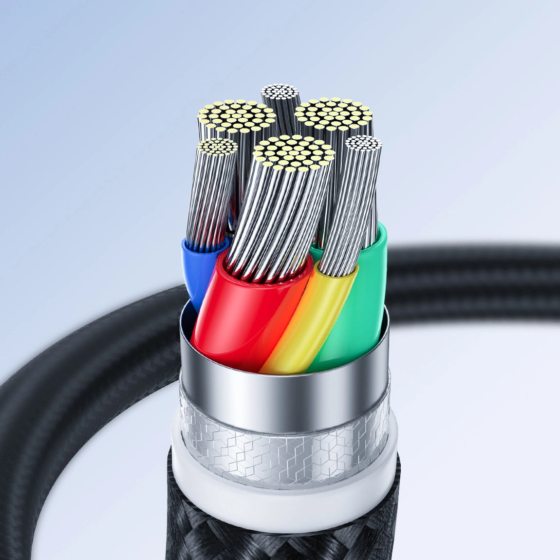 Joyroom Surpass Series A11 USB-A / Lightning 2.4A kabel 2 m - sort
