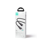 Joyroom Surpass Series A11 USB-A / Lightning 2.4A Kabel 1,2 m - sort