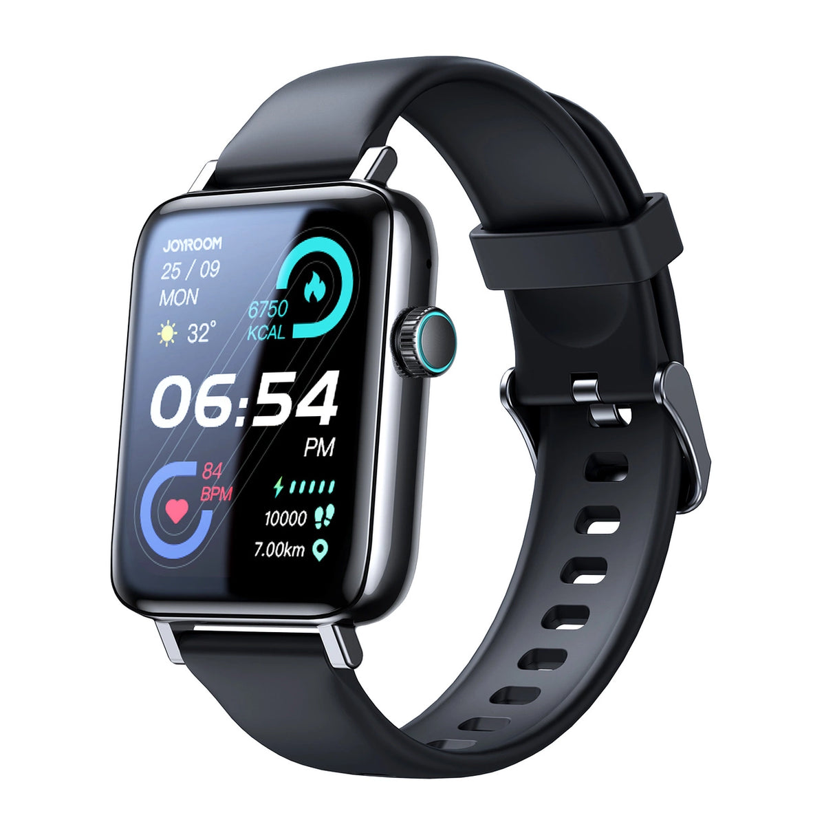Joyroom Fit-Life JR-FT5 smartwatch med svarfunktion / IP68 beskyttelse - sort