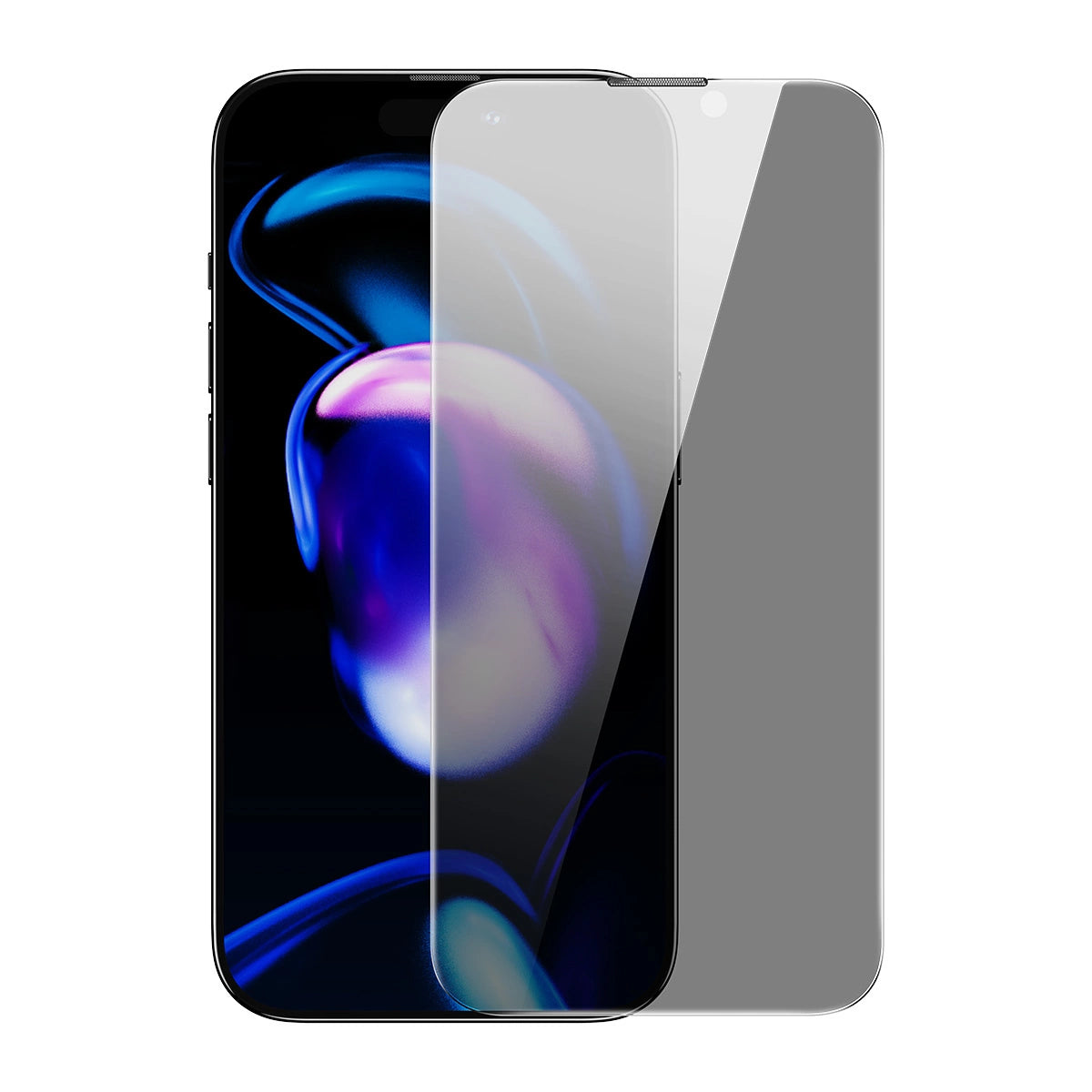 Baseus Privacy Tempered Glass til iPhone 14 Pro Full Screen 0.3mm Privacy Filter Anti Spy + Monteringsramme