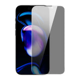 Baseus Privacy Tempered Glass til iPhone 14 Pro Full Screen 0.3mm Privacy Filter Anti Spy + Monteringsramme