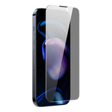 Baseus Privacy Tempered Glass til iPhone 14 Pro Full Screen 0.3mm Privacy Filter Anti Spy + Monteringsramme