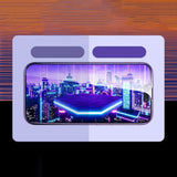 Baseus Full Screen Tempered Glass til iPhone 14 Pro Max med Anti Blue Light Filter og 0.3mm Speaker Cover + Mounting Frame