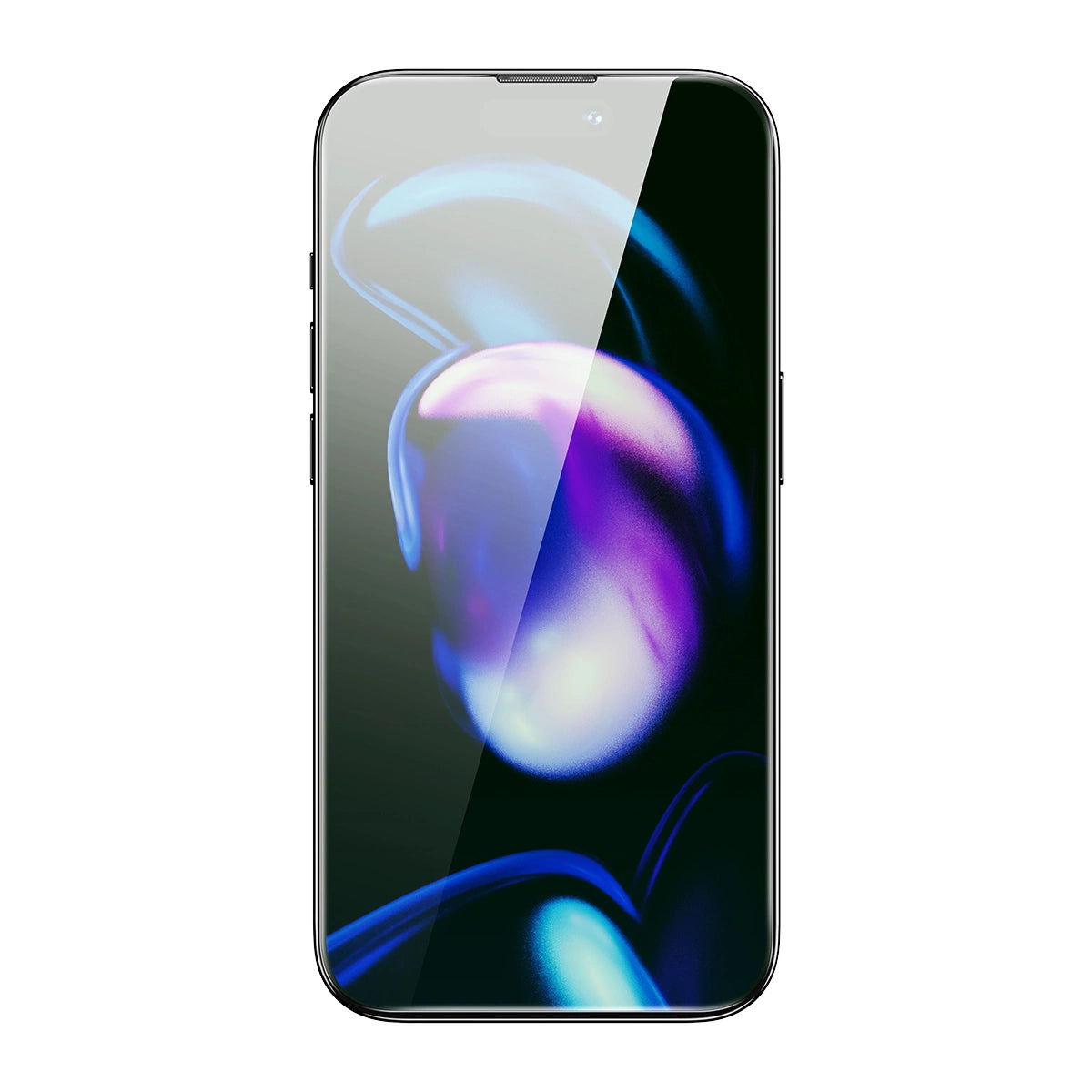 Baseus Full Screen Tempered Glass til iPhone 14 Pro med Anti Blue Light Filter og 0.3mm Speaker Cover + Montering Frame