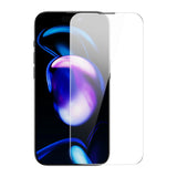 Baseus Full Screen Tempered Glass til iPhone 14 Pro med højttaler dækning 0,3 mm + monteringsramme