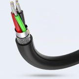 Ugreen USB (mandlig) - USB (kvindelig) 2.0 udvidelseskabel 480Mb/s 3m sort (US103)