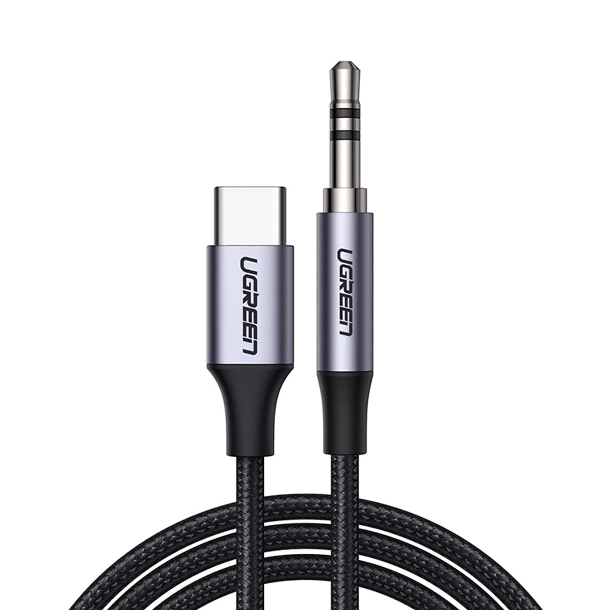 Ugreen kabel USB C - mini jack 3,5 mm 1m grå (AV143)