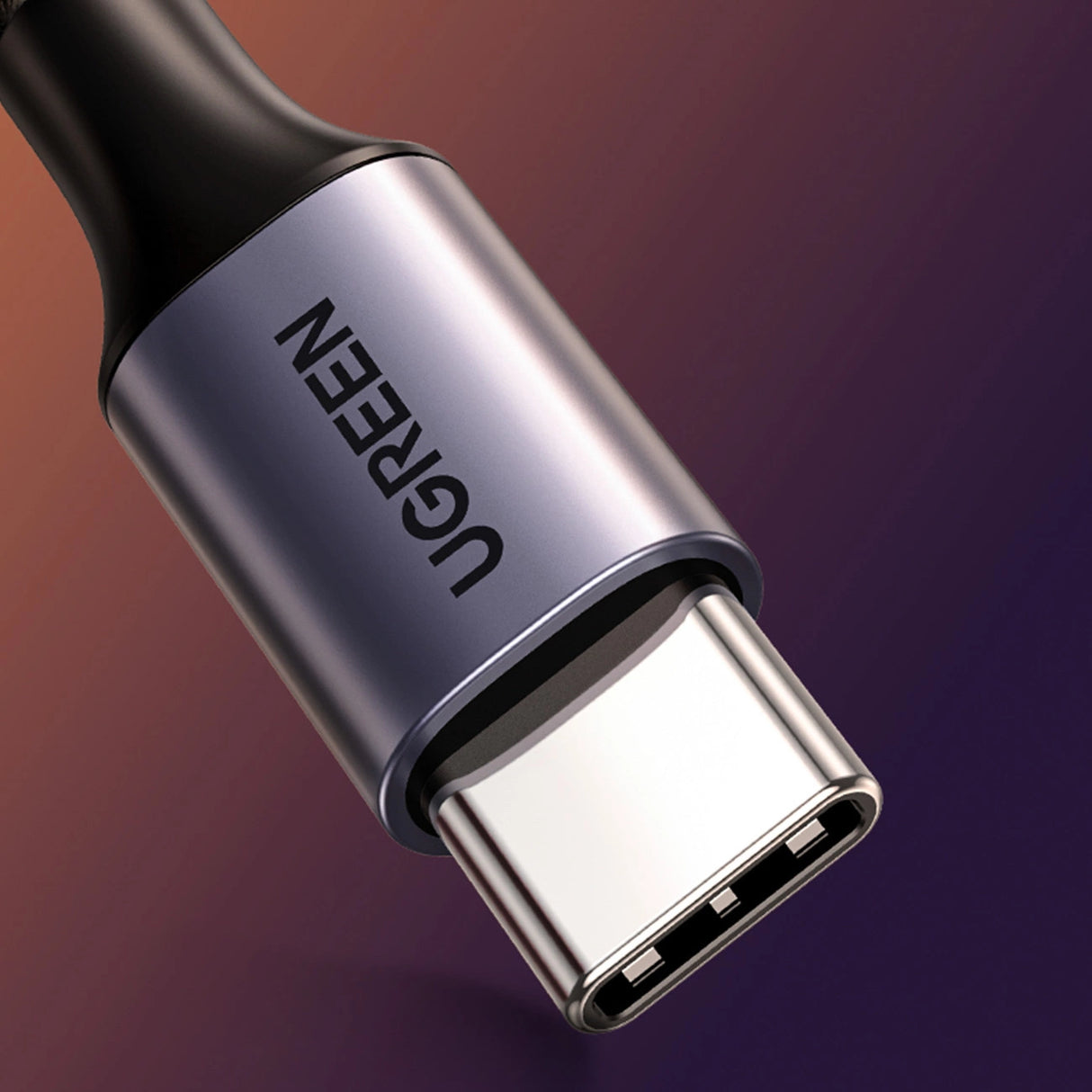 Ugreen kabel USB C - mini jack 3,5 mm 1m grå (AV143)