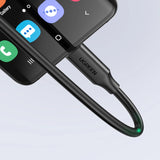 Ugreen 10387 USB-C - USB-C PD QC kabel 4K 60Hz 100W 5A 10Gb/s 1m - sort