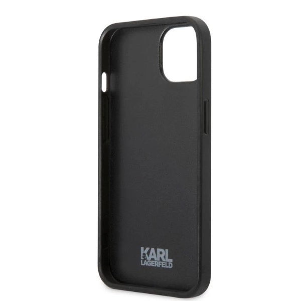 Karl Lagerfeld KLHCP13SPMNIKPI iPhone 13 mini 5.4" Hardcase rød/rød Monogram Ikonik Patch