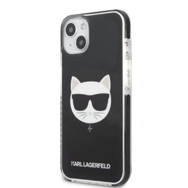 Karl Lagerfeld iPhone 13 mini 5.4" Hardcase sort/sort Choupette Head