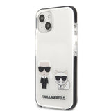 Karl Lagerfeld KLHCP13STPEKCW iPhone 13 mini 5.4" Hardcase hvid/hvid Karl&Choupette