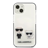 Karl Lagerfeld KLHCP13STPEKCW iPhone 13 mini 5.4" Hardcase hvid/hvid Karl&Choupette