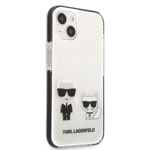 Karl Lagerfeld KLHCP13STPEKCW iPhone 13 mini 5.4" Hardcase hvid/hvid Karl&Choupette