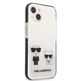 Karl Lagerfeld KLHCP13STPEKCW iPhone 13 mini 5.4" Hardcase hvid/hvid Karl&Choupette