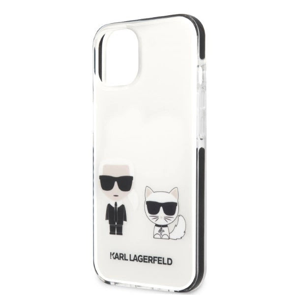 Karl Lagerfeld KLHCP13STPEKCW iPhone 13 mini 5.4" Hardcase hvid/hvid Karl&Choupette
