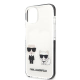 Karl Lagerfeld KLHCP13STPEKCW iPhone 13 mini 5.4" Hardcase hvid/hvid Karl&Choupette