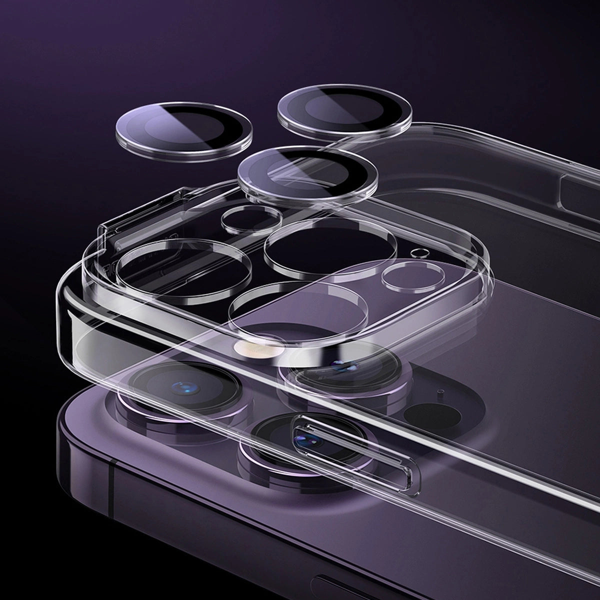 Kameraglas til iPhone 12 Pro / 11 Pro Max / 11 Pro Baseus kameraglas