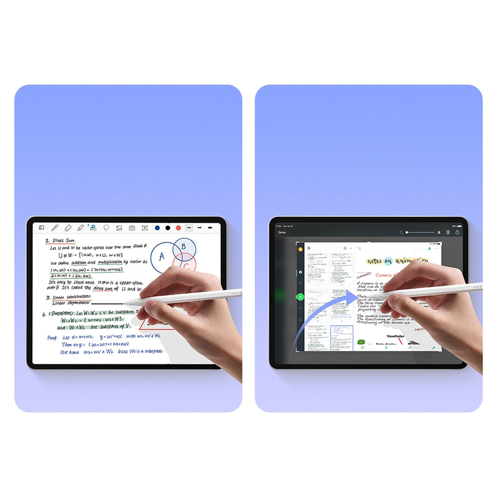 Active stylus til iPad Baseus Smooth Writing 2 SXBC060502 - hvid