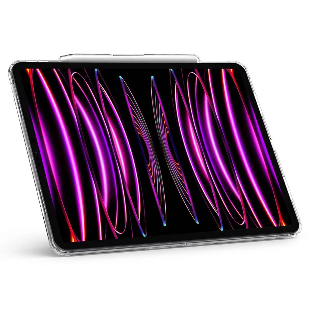 Spigen Airskin Hybrid S Case til iPad Pro 12.9 2021 / 2022 - Transparent