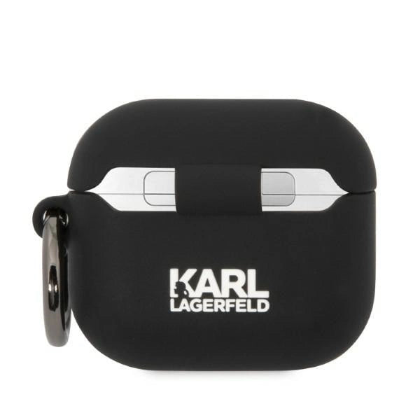 Karl Lagerfeld Silikon Karl Head 3D Case til AirPods 3 - sort