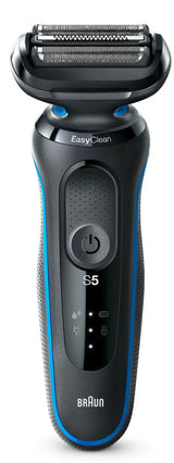Braun 51-B1000s Folie shaver Sort, Blå