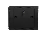 Lanberg WF01-6406-10B rack cabinet 6U Wall mounted rack Black