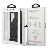 Guess GUHCS23LGF4GGR S23 Ultra S918 grå/grå hardcase 4G Charms Collection